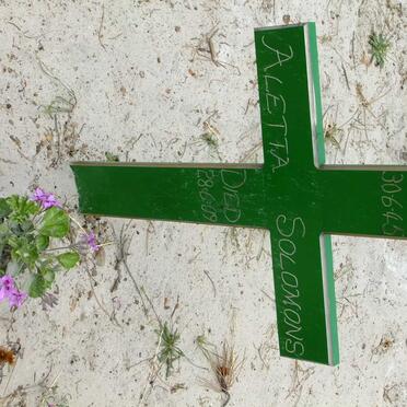 SOLOMONS Aletta 1945-2009