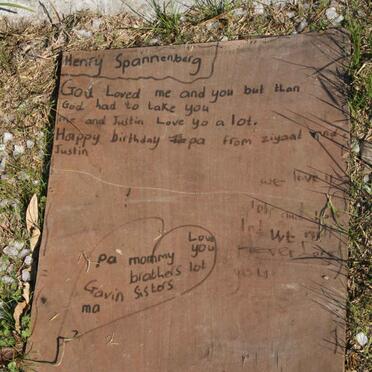 SPANNENBERG Henry Charles 19??-2007