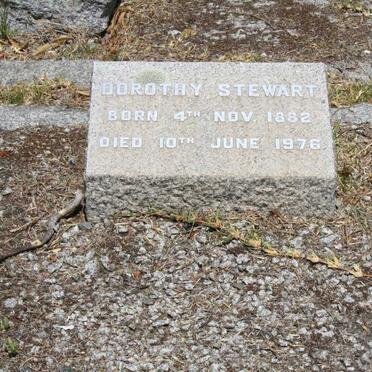 STEWART Dorothy 1882-1976