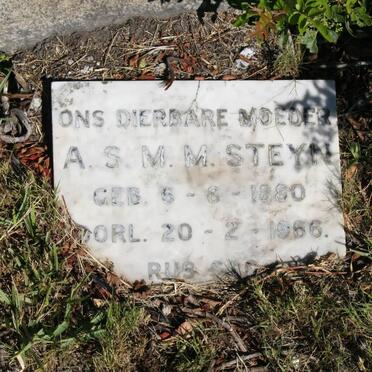 STEYN A.S.M.M. 1880-1966