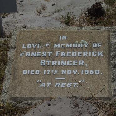 STRINGER Ernest Frederick -1950