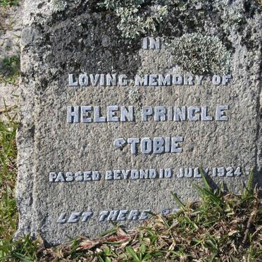 STOBIE Helen Pringle -1924