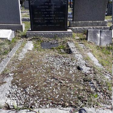 SWARTS Johannes Jochemus Nicolaas 1892-1979 &amp; Jeannetta Getruida MARTHEZE 1893-1963