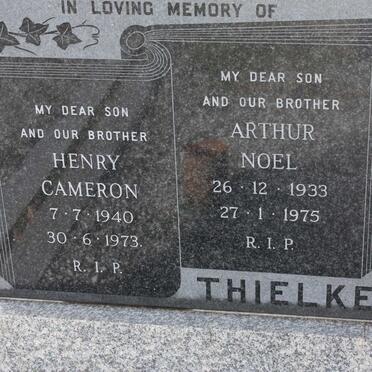 THIELKE Arthur Noel 1933-1975 :: THIELKE Henry Cameron 1940-1973