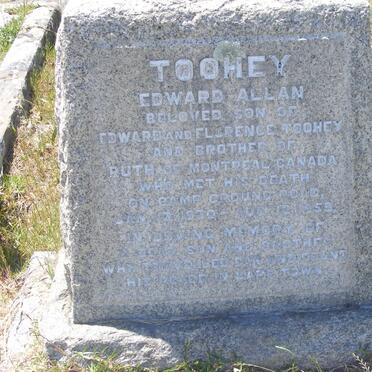 TOOHEY Edward Allan 1930-1959