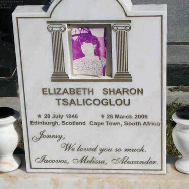 TSALICOGLOU Elizabeth Sharon 1946-2006