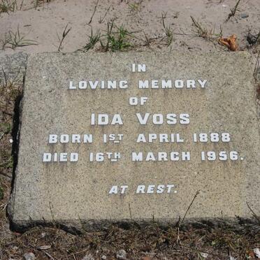VOSS Ida 1888-1956