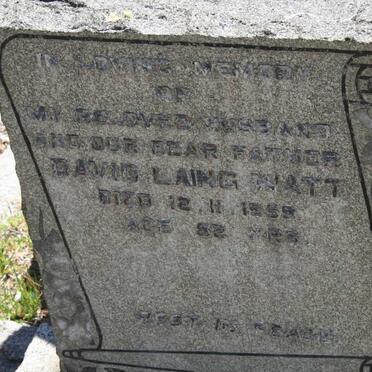 WATT David Laing -1959