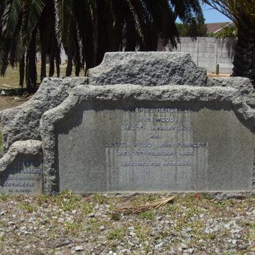 WOOD W.H. -1928 &amp; Letitia FRANCEY -1943 :: REYNOLDS Frank M.