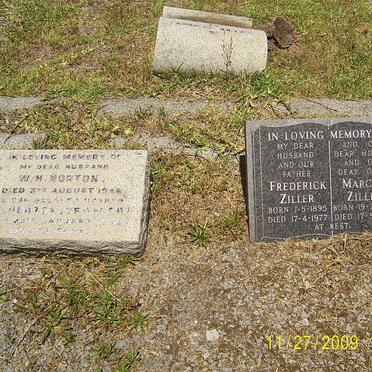 ZILLER Frederick 1895-1977 &amp; Marche 1903-1983 :: NORTON W. H. -194? &amp; ?.A.