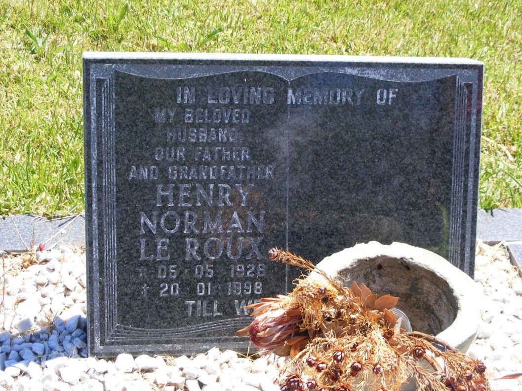 zzROUX Henry Norman, le 1929-1998