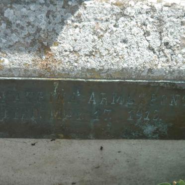 ARMSTRONG Katrina -1913