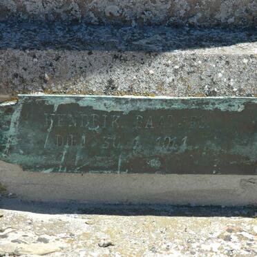 BAATJES Hendrik -1911