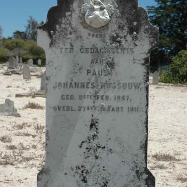 ROSSOUW Paul Johannes 1867-1911