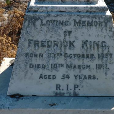 KING Fredrick 1857-1911