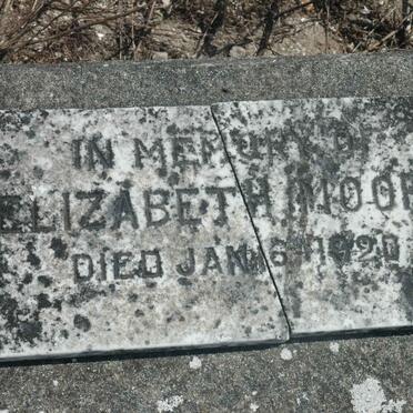 MOORE Elizabeth -1920