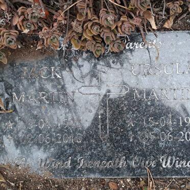 MARTIN Mack 1922-2010 &amp; Ursula 1926-2010