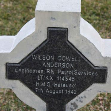 ANDERSON Wilson Cowell -1942