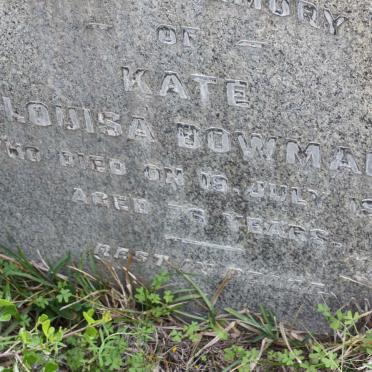 BOWMAN Kate Louisa -1946