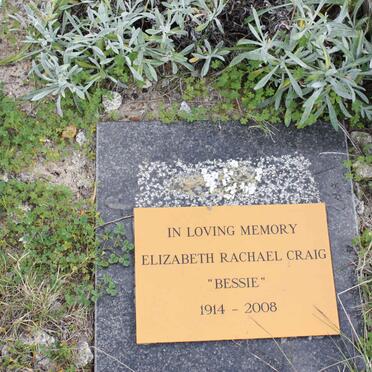 CRAIG Elizabeth Rachael 1914-2008