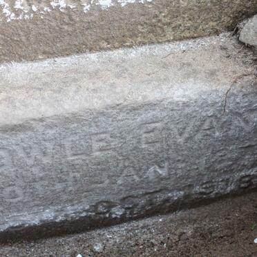 EVANS Stephen Bowle 1876-1918