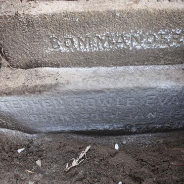 EVANS Stephen Bowle 1876-1918