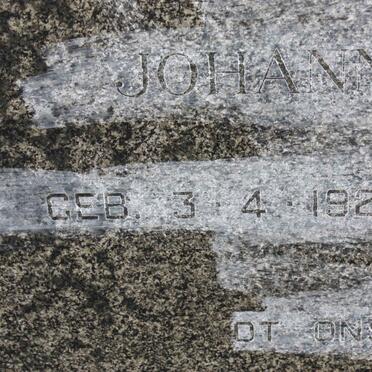 GREEFF Johannes Erasmus 1921-1971