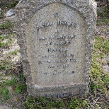 LYNCH Harold -1933