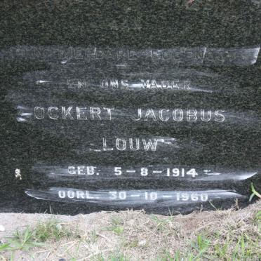 LOUW Ockert Jacobus 1914-1960