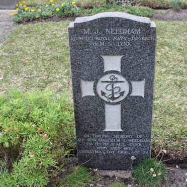 NEEDHAM Malcolm J. -1966