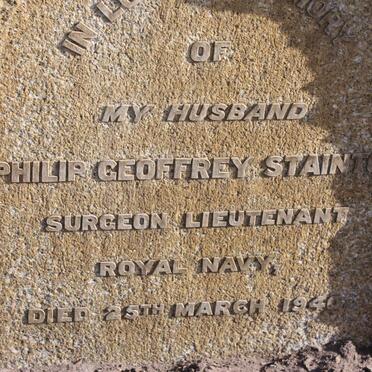 STAINTON Philip Geoffrey -1940