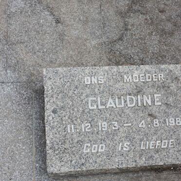 ? Claudine 1903-1983