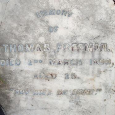 FREEMAN Thomas -1898