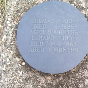 LIDDY Thomas -1888 :: LIDDY Gerard -1889