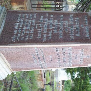 RUNCIMAN William 1858-1936 &amp;  Elizabeth Sarah -1896