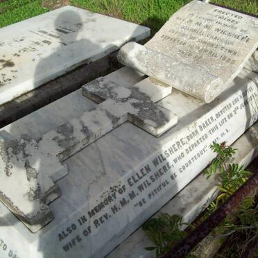 WILSHIRE H.M.M. -1885 &amp; Ellen BAKER -1893