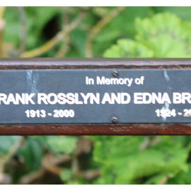 BRADLOW Frank Rosslyn 1913-2000 & Edna 1924-2020