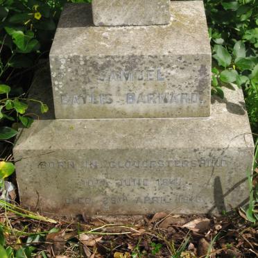 BARNARD Samuel Baylis 1841-1916