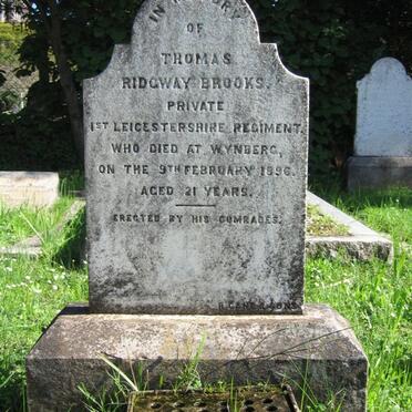 BROOKS Thomas Ridgway -1896