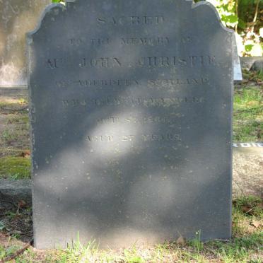 CHRISTIE John -1864