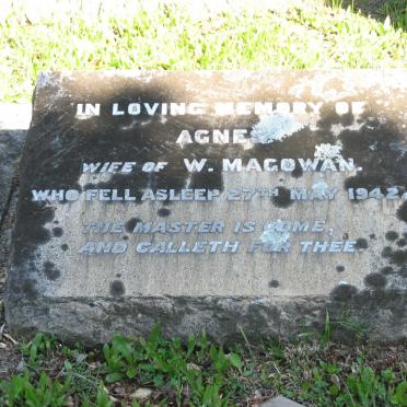 MAGOWAN Agnes -1942