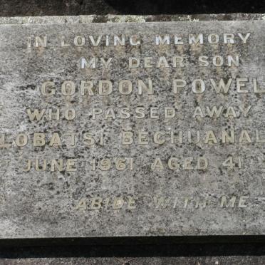 POWELL Gordon -1961