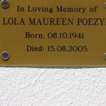 POEZYN Lola Maureen 1941-2005