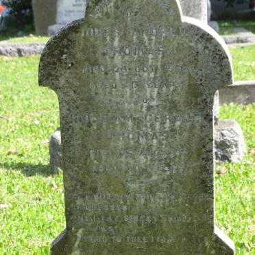 THOMAS James Andrew -190? :: THOMAS William Gerald -1917