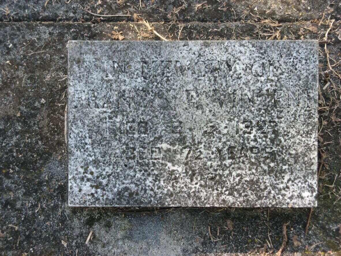 VINCENT Francis P. -1927