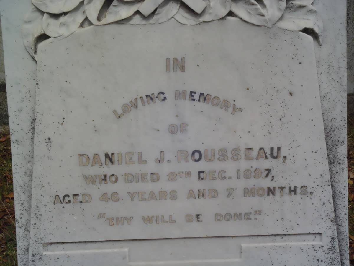 ROUSSEAU Daniel J. -1897