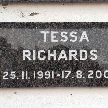 RICHARDS Tessa 1991-2005