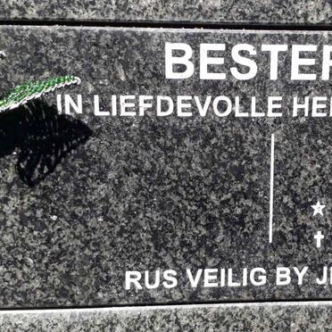 BESTER M.E. 1940-2015