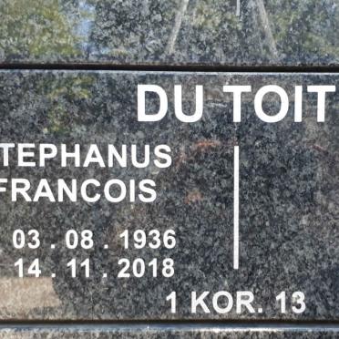 TOIT Stephanus, du 1936-2018