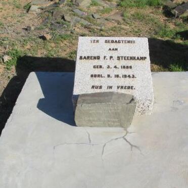 STEENKAMP Barend F.P. 1886-1943 :: STEENKAMP Gawie 1934-2007 :: STEENKAMP Derick 1959-2007